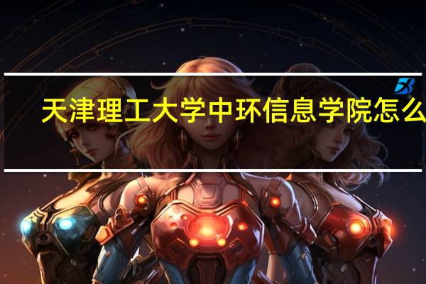 天津理工大学中环信息学院怎么样