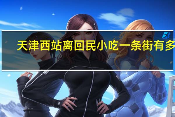 天津西站离回民小吃一条街有多远
