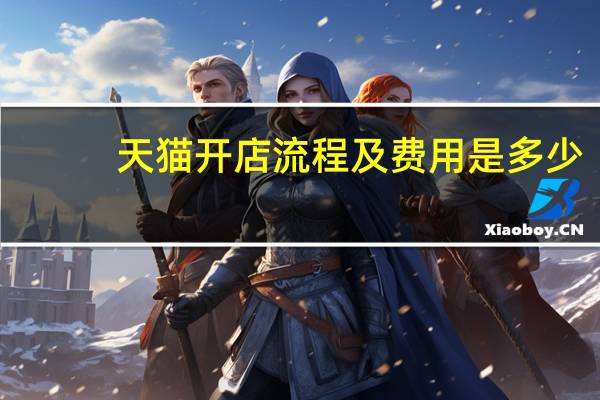 天猫开店流程及费用是多少