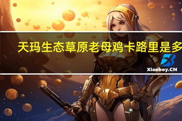 天玛生态 草原老母鸡卡路里是多少