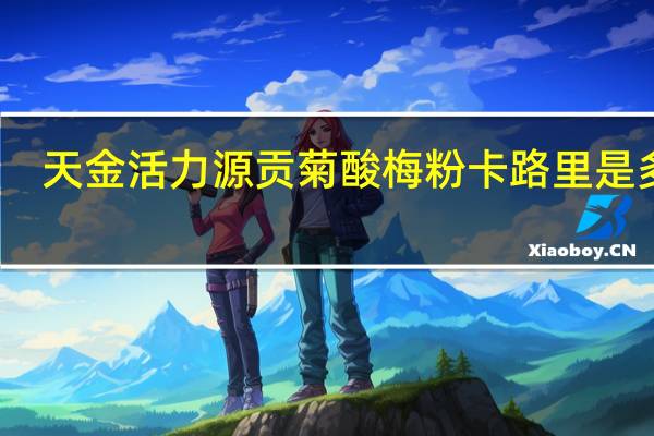 天金活力源 贡菊酸梅粉卡路里是多少