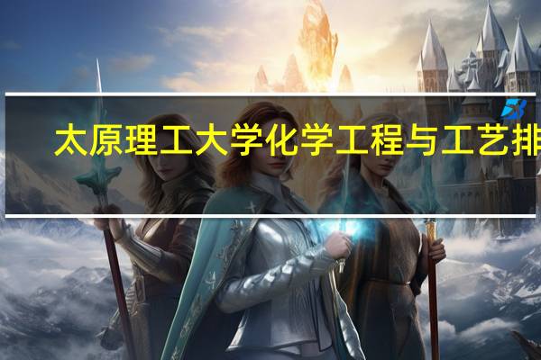 太原理工大学化学工程与工艺排名