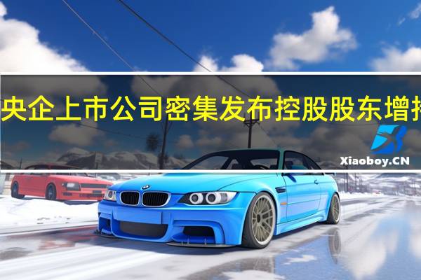 央企上市公司密集发布控股股东增持计划