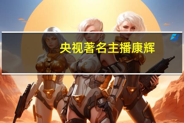 央视著名主播康辉：与初恋妻子结婚24年丁克无子，风光背后有艰辛
