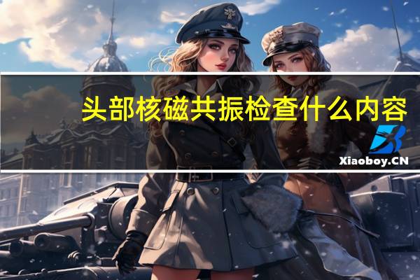 头部核磁共振检查什么内容（头部核磁共振检查什么）