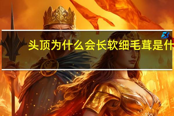 头顶为什么会长软细毛 茸是什么意思