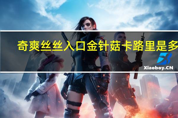 奇爽 丝丝入口 金针菇卡路里是多少