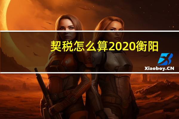 契税怎么算2020衡阳（契税怎么算2021）