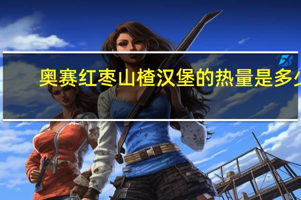 奥赛 红枣山楂汉堡的热量是多少