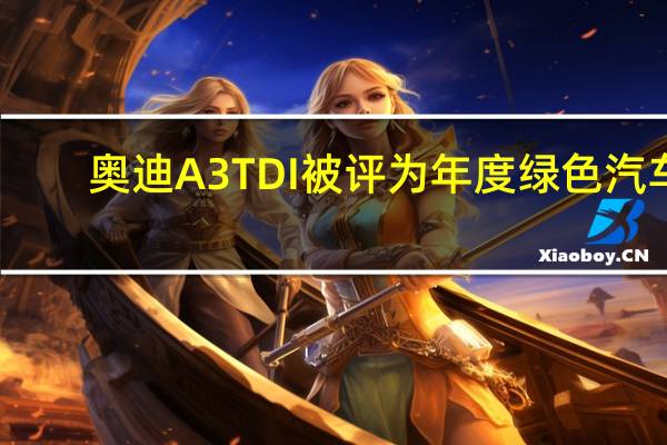奥迪A3TDI被评为年度绿色汽车