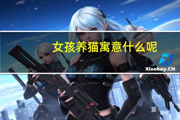 女孩养猫寓意什么呢