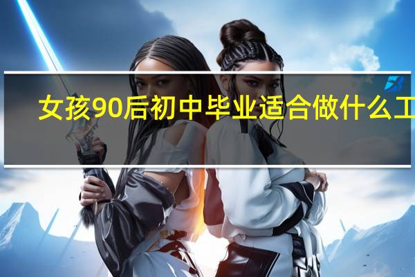 女孩90后初中毕业适合做什么工作