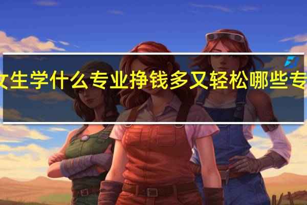 女生学什么专业挣钱多又轻松 哪些专业吃香