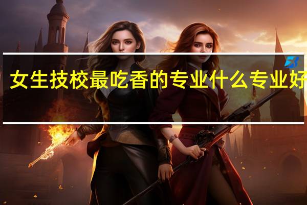 女生技校最吃香的专业 什么专业好就业