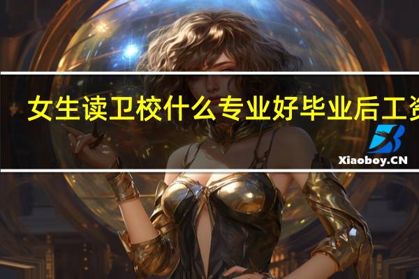 女生读卫校什么专业好毕业后工资高
