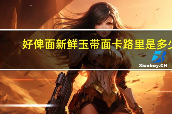 好俾面 新鲜玉带面卡路里是多少