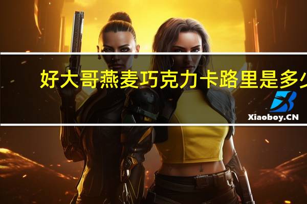 好大哥 燕麦巧克力卡路里是多少