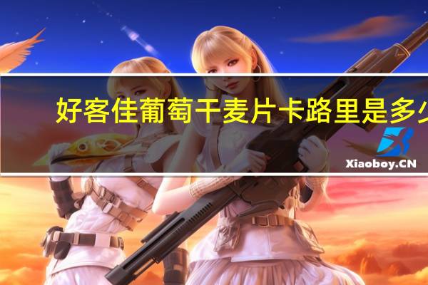 好客佳 葡萄干麦片卡路里是多少