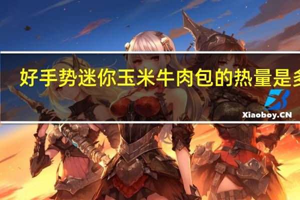 好手势 迷你玉米牛肉包的热量是多少