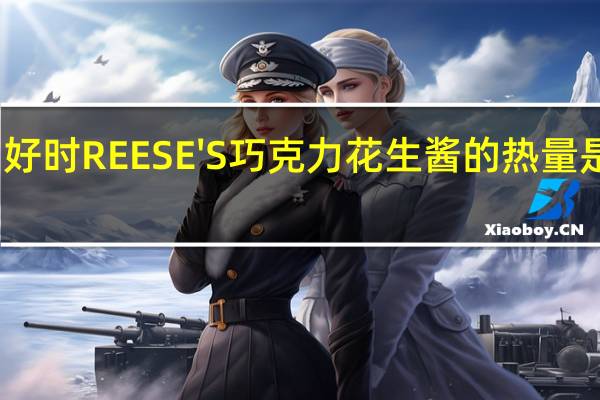 好时 REESE'S巧克力花生酱的热量是多少