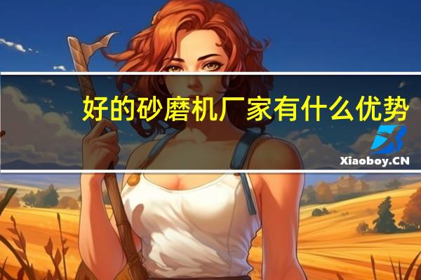 好的砂磨机厂家有什么优势