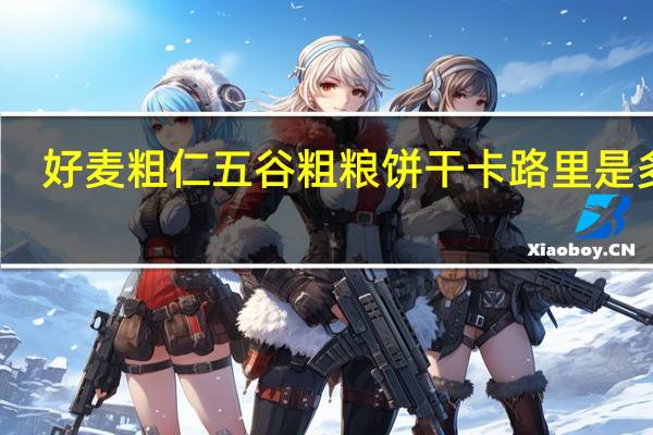 好麦 粗仁五谷粗粮饼干卡路里是多少