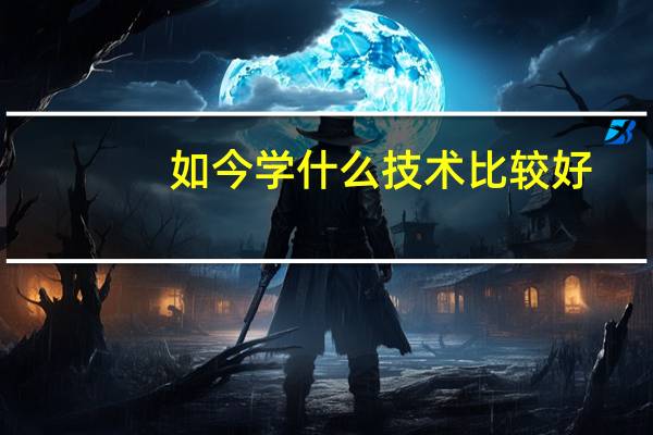 如今学什么技术比较好，对以后的发展有帮助