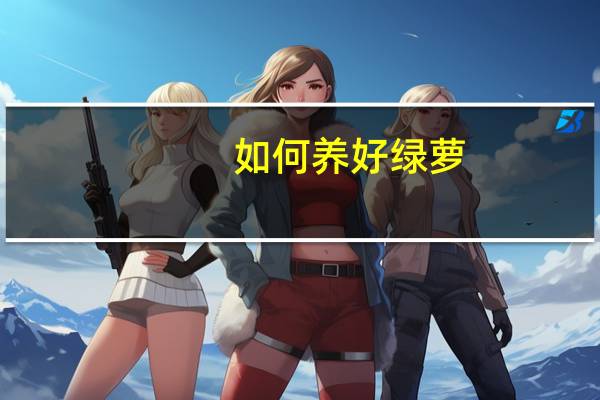 如何养好绿萝