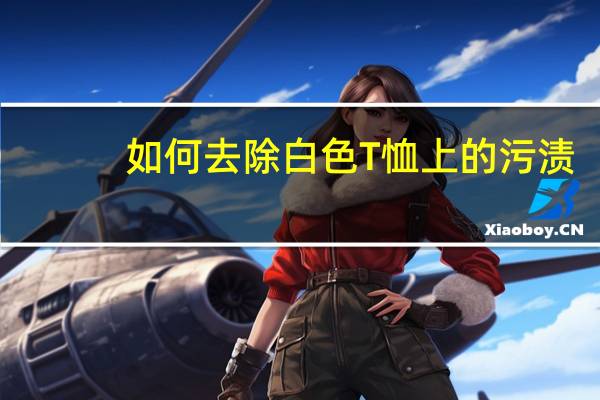 如何去除白色T恤上的污渍