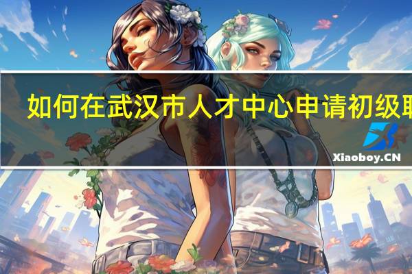 如何在武汉市人才中心申请初级职称？