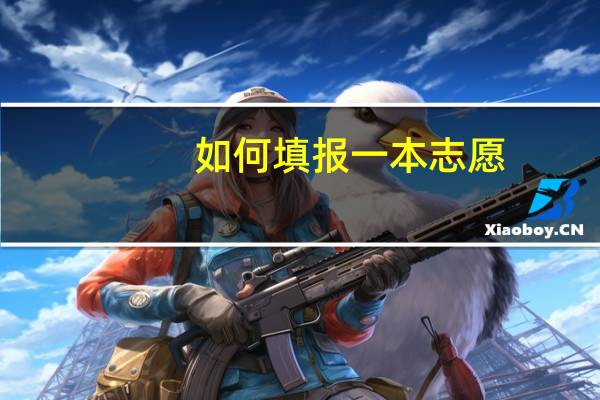 如何填报一本志愿：西安考生必读