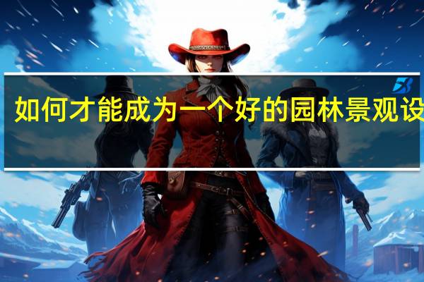 如何才能成为一个好的园林景观设计师