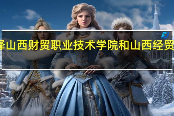 如何选择山西财贸职业技术学院和山西经贸职业技术学院