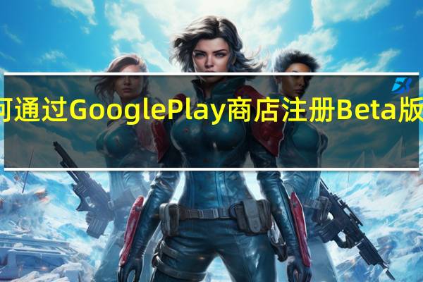 如何通过GooglePlay商店注册Beta版应用程序