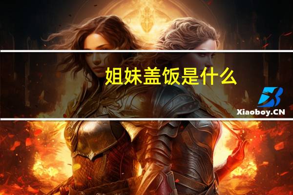 姐妹盖饭是什么
