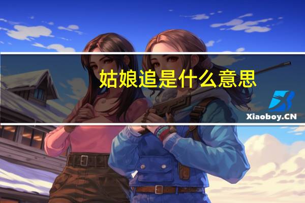 姑娘追是什么意思