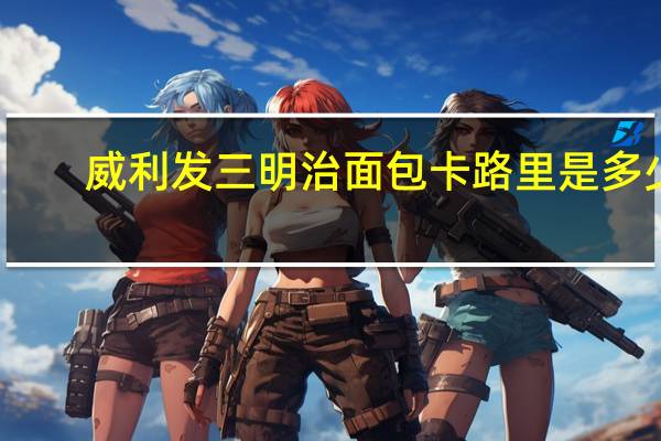 威利发 三明治面包卡路里是多少