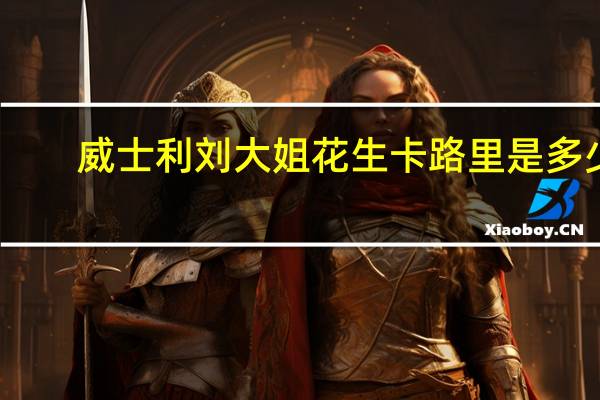 威士利 刘大姐花生卡路里是多少
