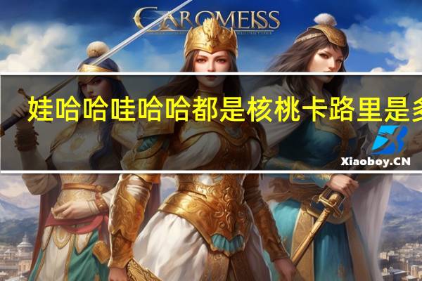 娃哈哈 哇哈哈 都是核桃卡路里是多少