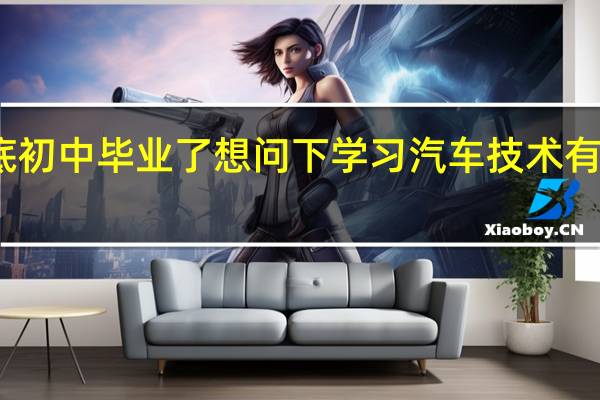 娄底初中毕业了想问下学习汽车技术有哪些专业