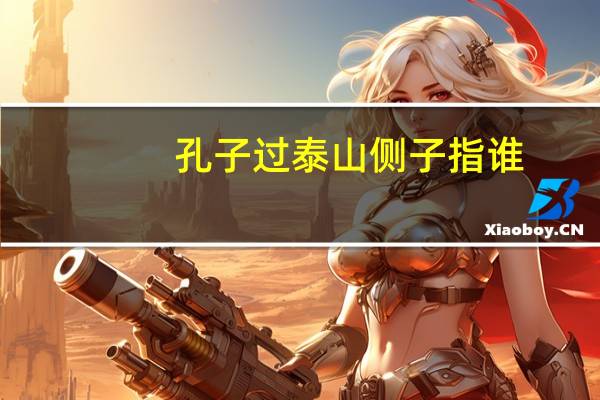 孔子过泰山侧子指谁