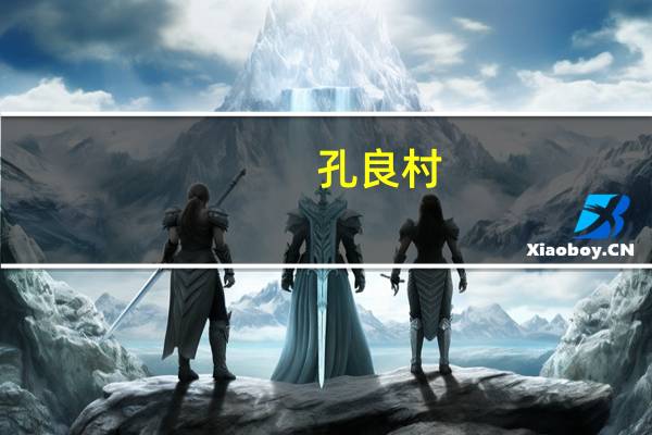 孔良村(关于孔良村简述)