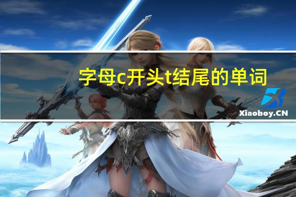 字母c开头t结尾的单词