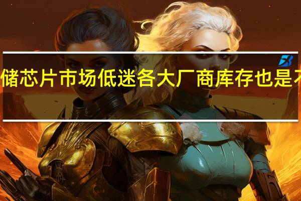 存储芯片市场低迷各大厂商库存也是不断升高