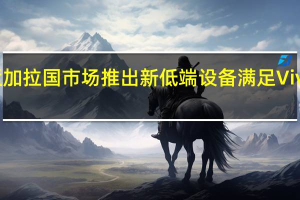 孟加拉国市场推出新低端设备 满足Vivo Y91C