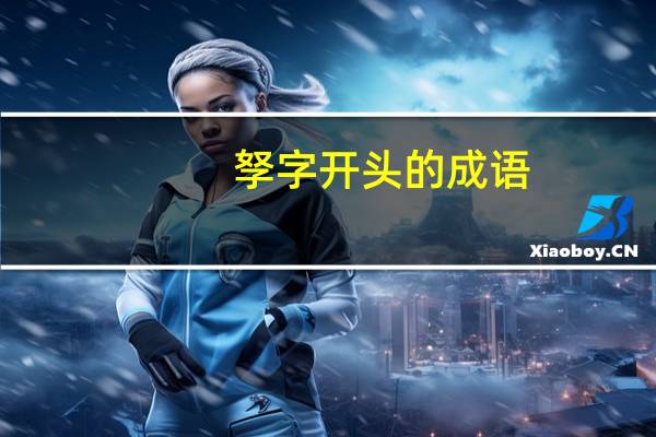 孥字开头的成语