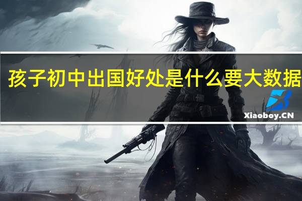 孩子初中出国好处是什么 要大数据哦66