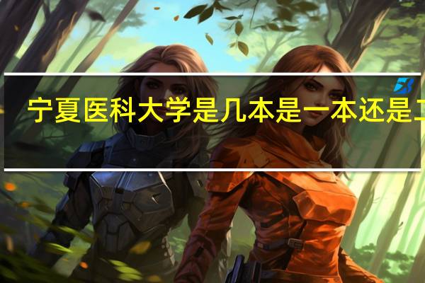 宁夏医科大学是几本 是一本还是二本