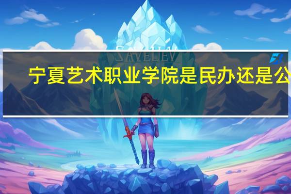 宁夏艺术职业学院是民办还是公办