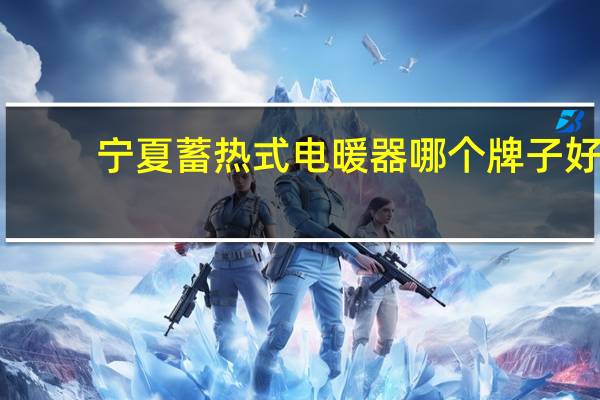 宁夏蓄热式电暖器哪个牌子好